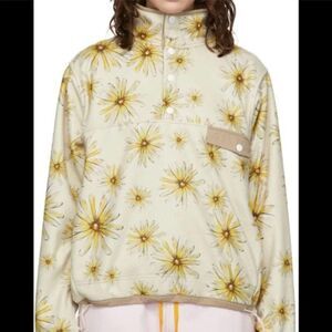 Paloma-wool Women's Cream and Yellow Sweatshirt